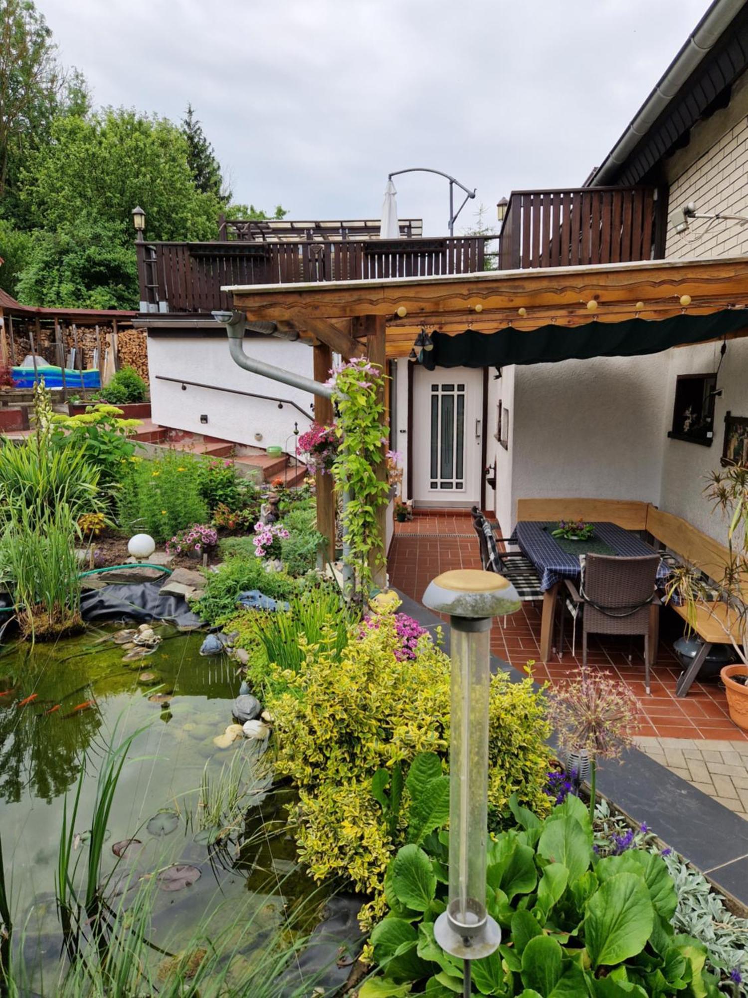 Ferienwohnung Am Oepitzer Berg Pößneck Eksteriør bilde